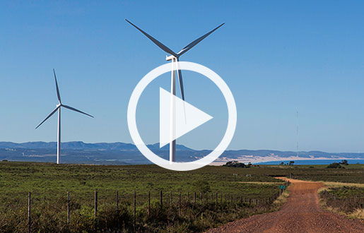 JEFFERYS BAY WIND FARM, SOUTH AFRICA